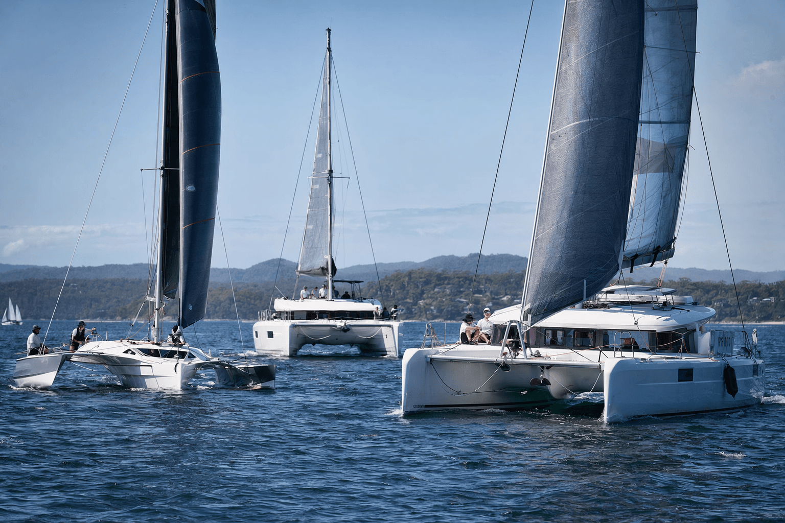 Sail Port Stephens Debuts Cat Division With Lagoon, Seawind, Corsair Fleet