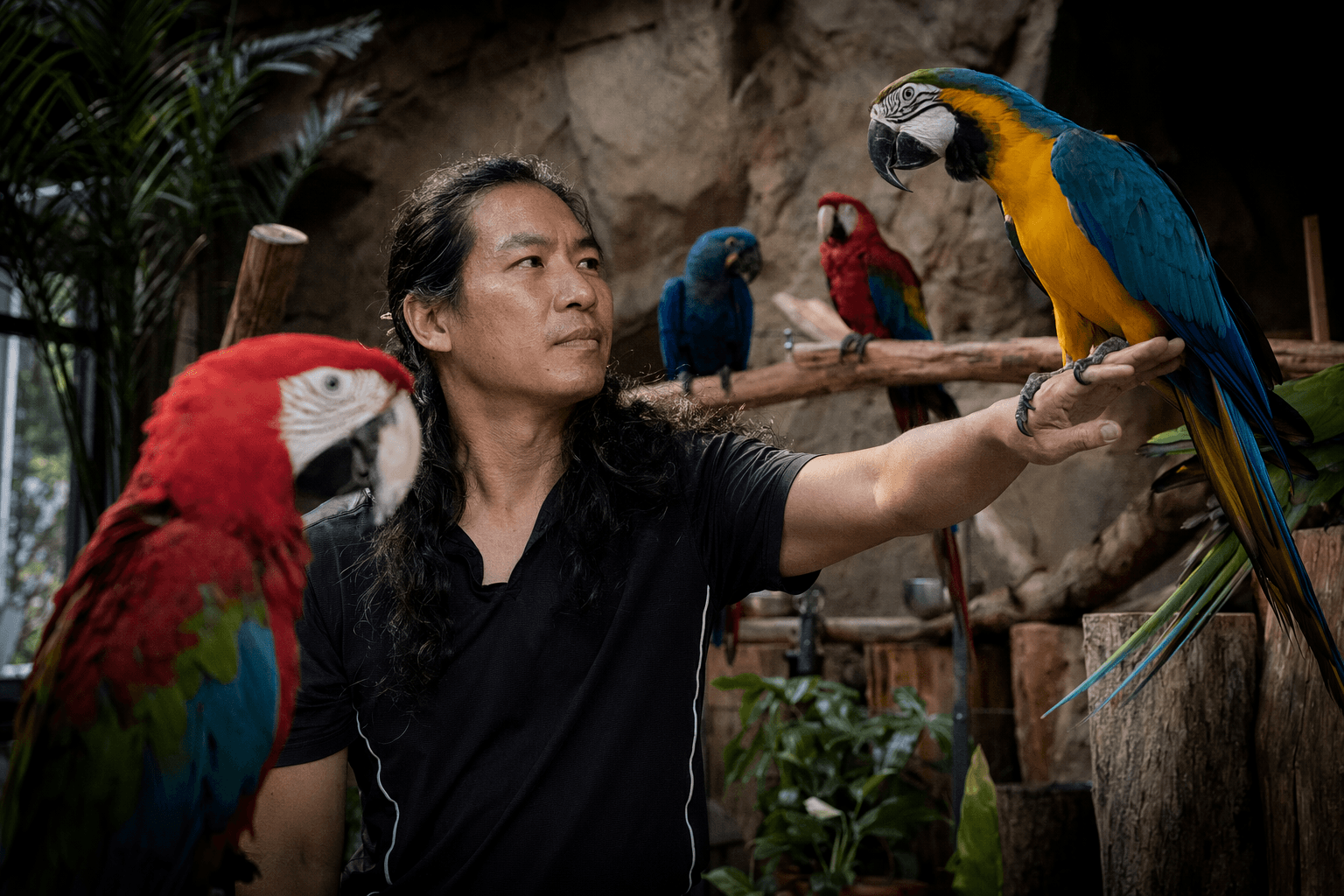 Birdman Chan Quach urges owners to understand parrots first