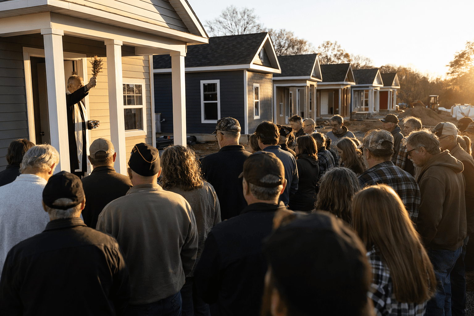 Honor Home at Patty’s Place nears blessing, veterans tiny house village advances