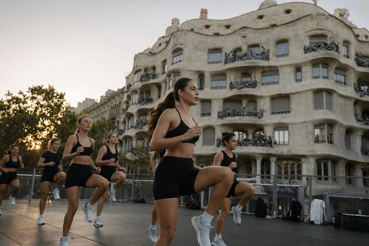 Oysho turns Barcelona into hybrid fitness stage with week-long activations