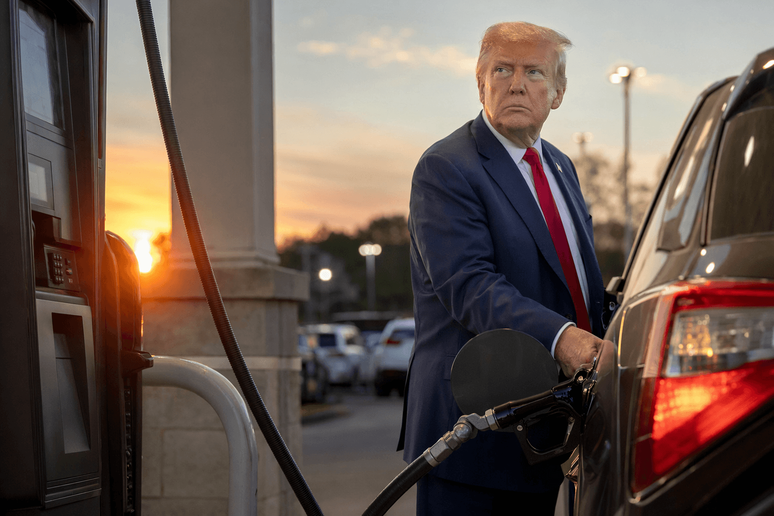 Trump waits for Iran reply as wartime gas prices keep rising