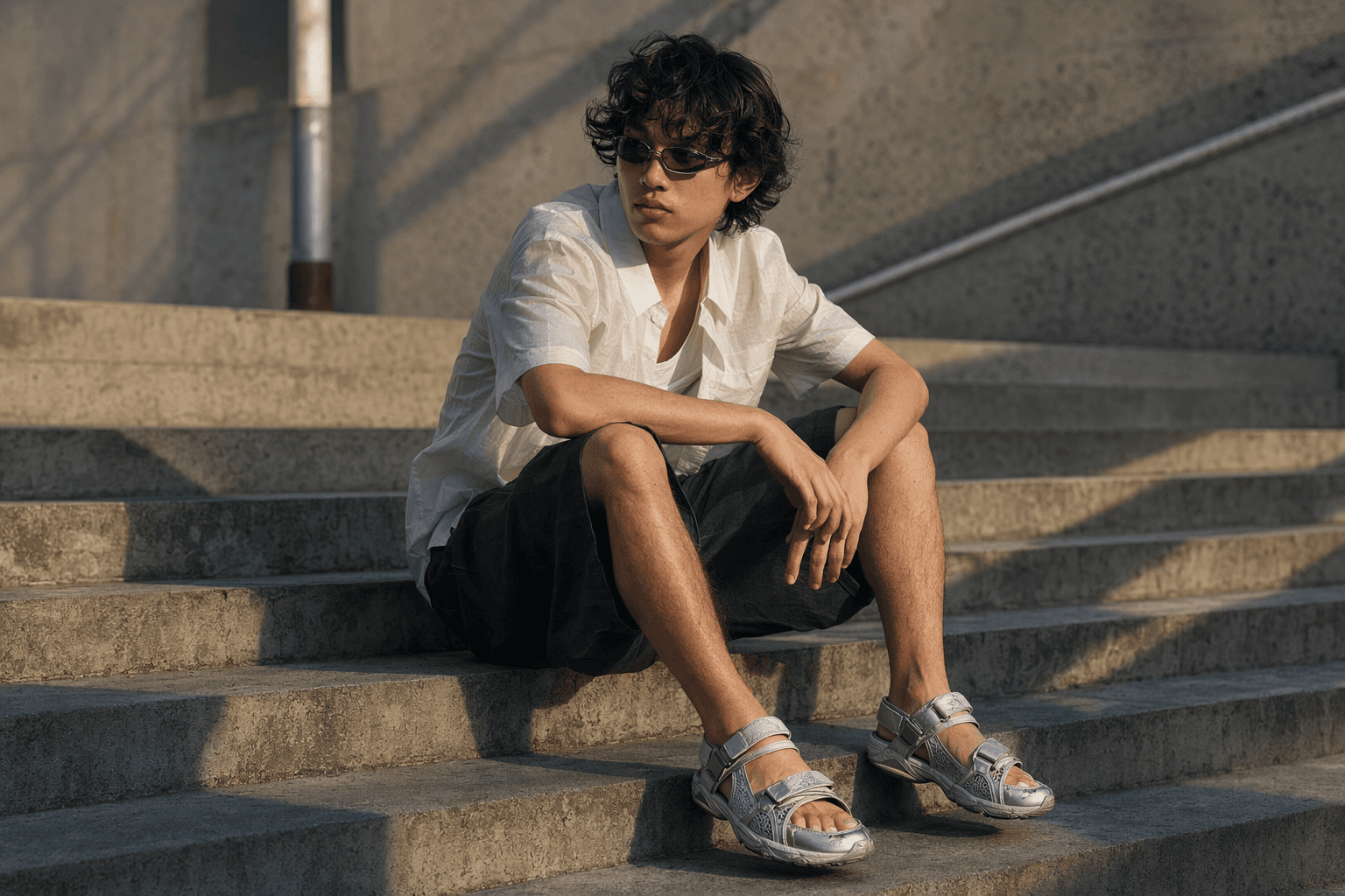 ASICS turns GEL-Filimy Glacier into a strapped-up sneaker-sandal for summer