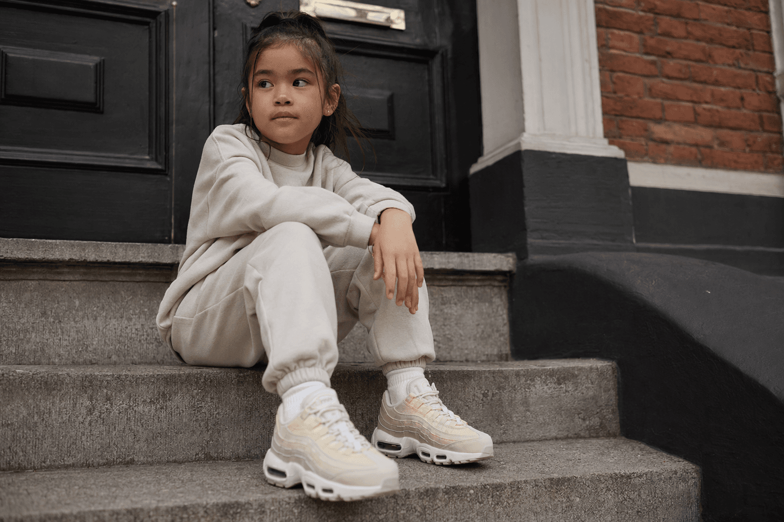 Kith revives Nike Linen look on kids-only Air Max 95 drop