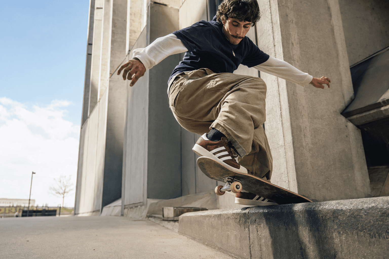 Marcos Montoya’s adidas Superstar ADV gets skate-ready maroon update