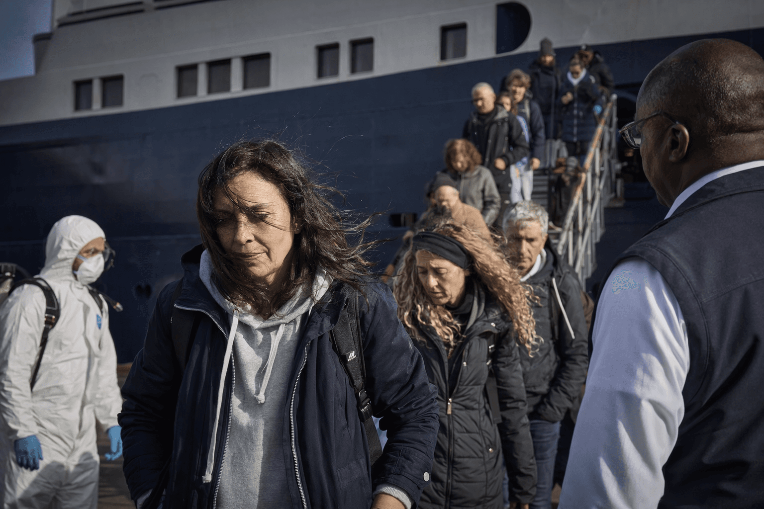 Spanish passengers begin leaving MV Hondius after deadly hantavirus outbreak