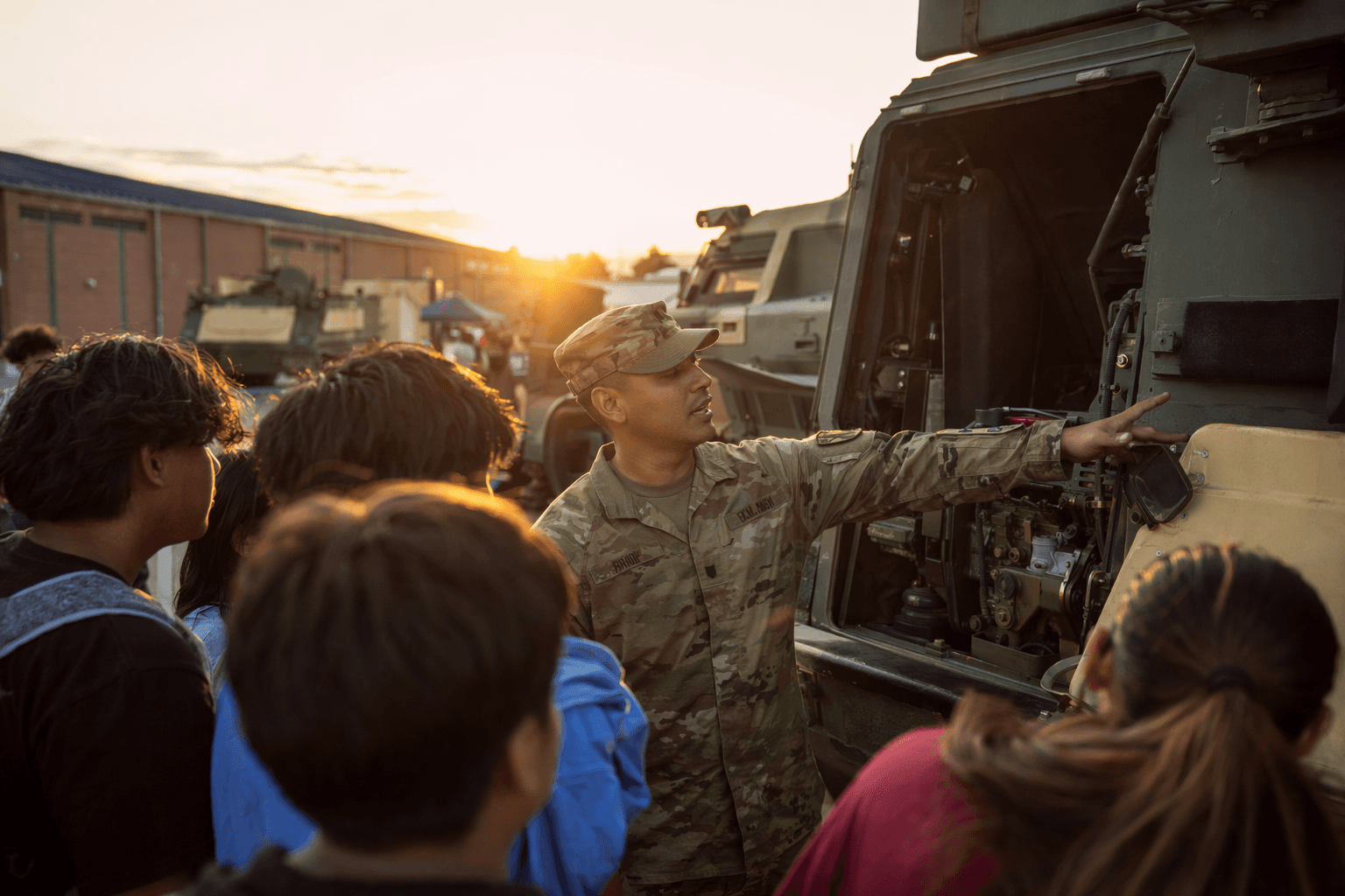 National Guard Day gives McKinley County students career hands-on look