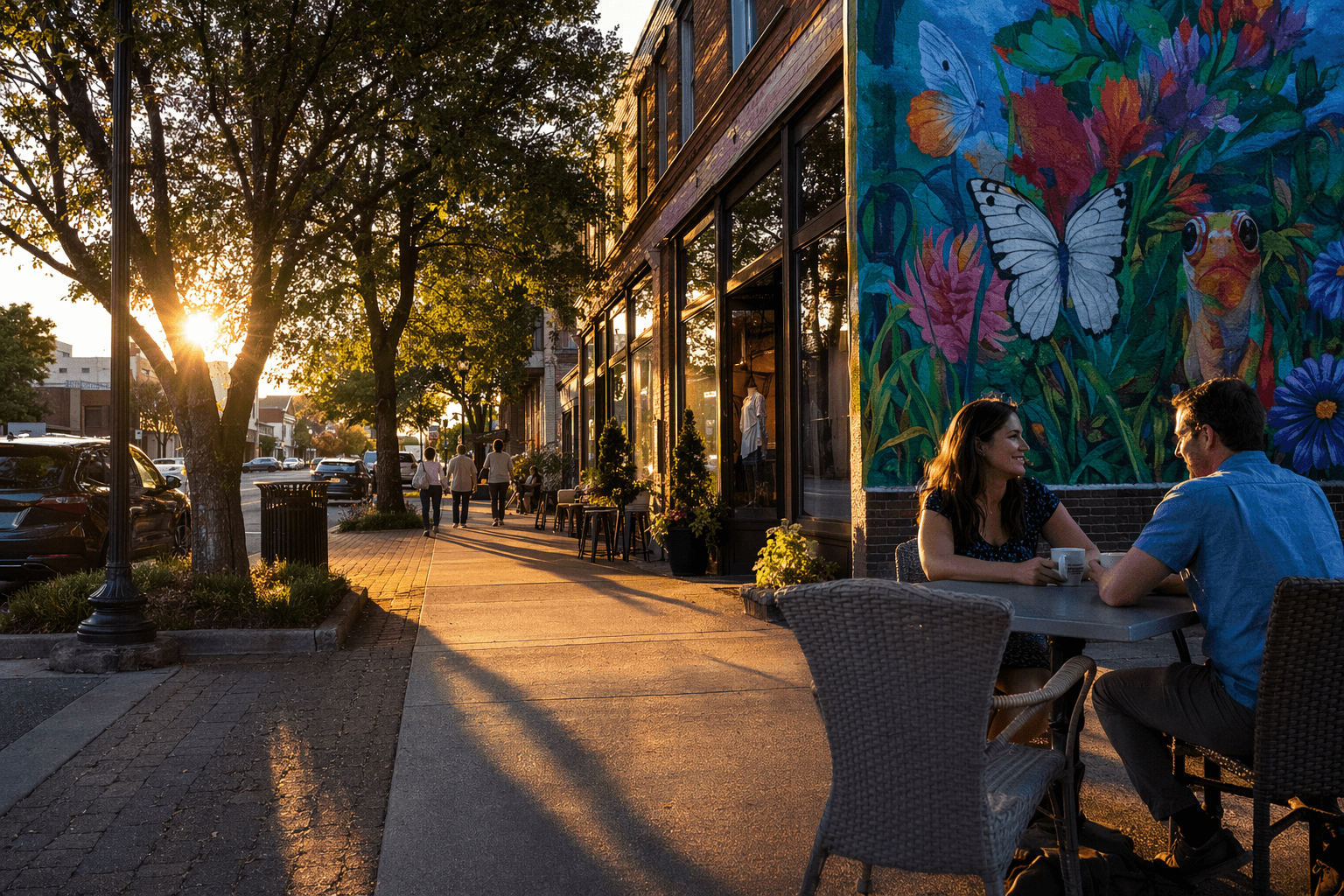 Alamance County downtowns offer shops, murals, trails, and local dining