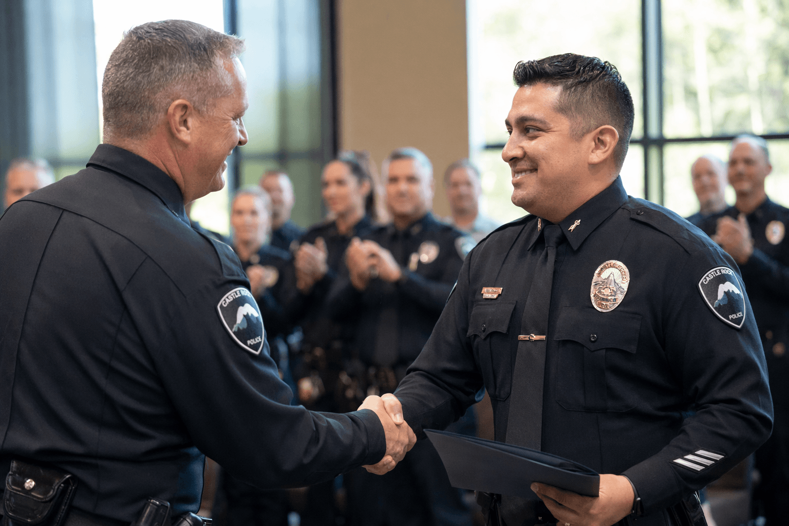 Castle Rock police honor 40 people, celebrate promotions at annual ceremony