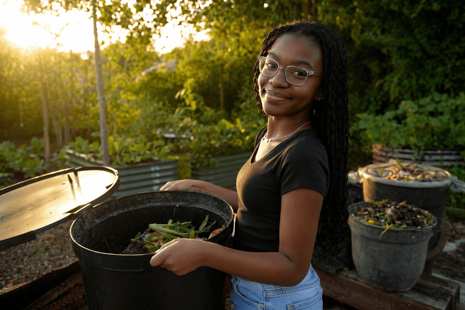 Oxford resident Rayna Matthews wins state award for composting project