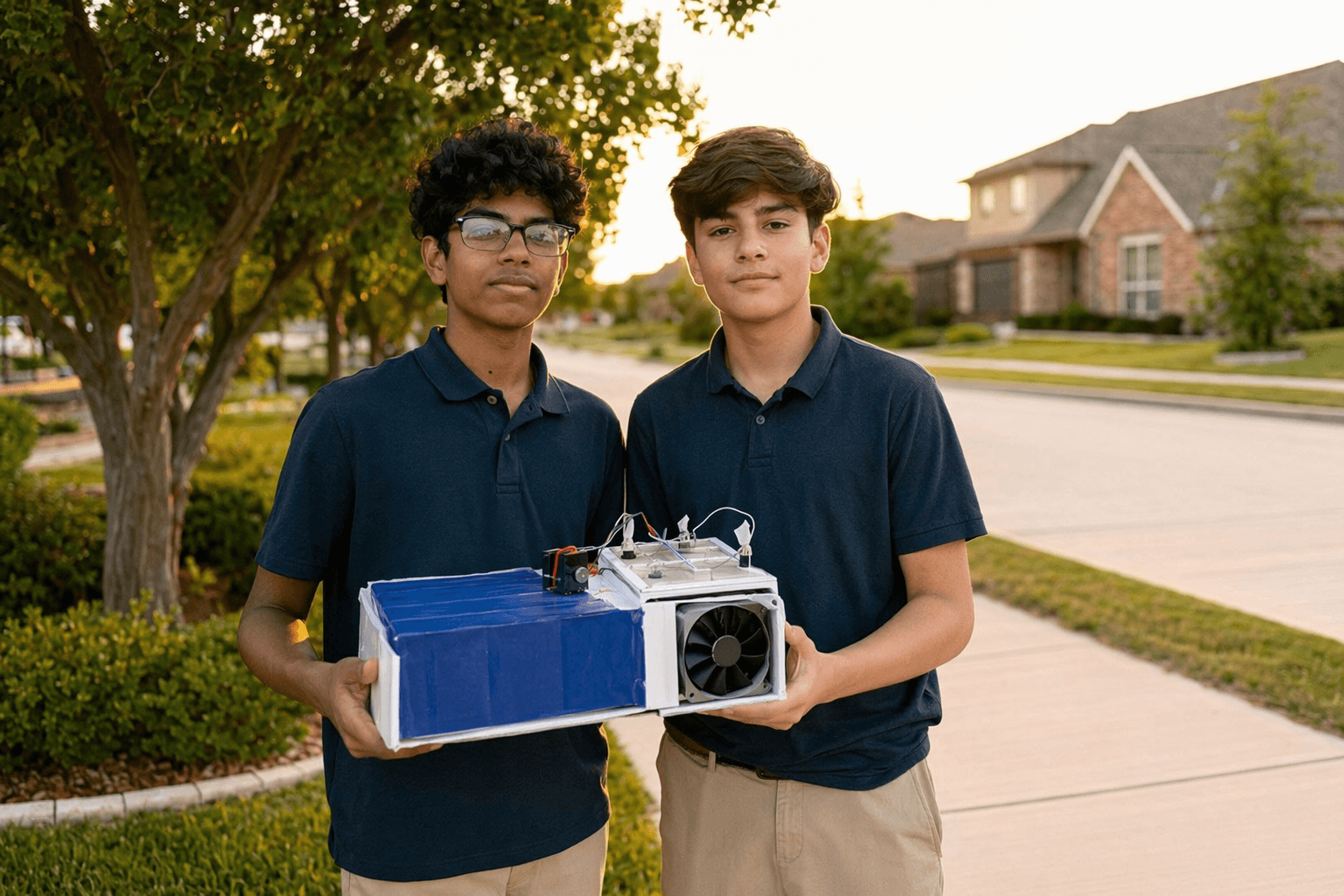 Allen ISD students win national STEM contest with heat-control innovation