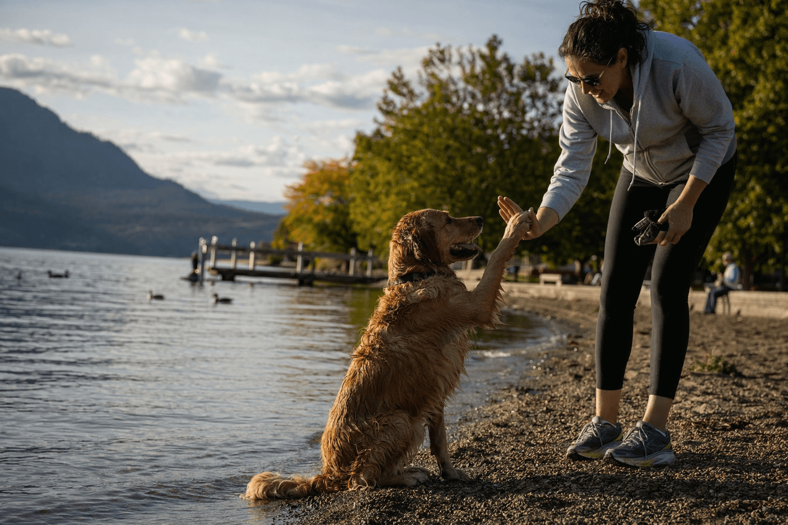 Trail residents renew push for accessible waterfront dog park