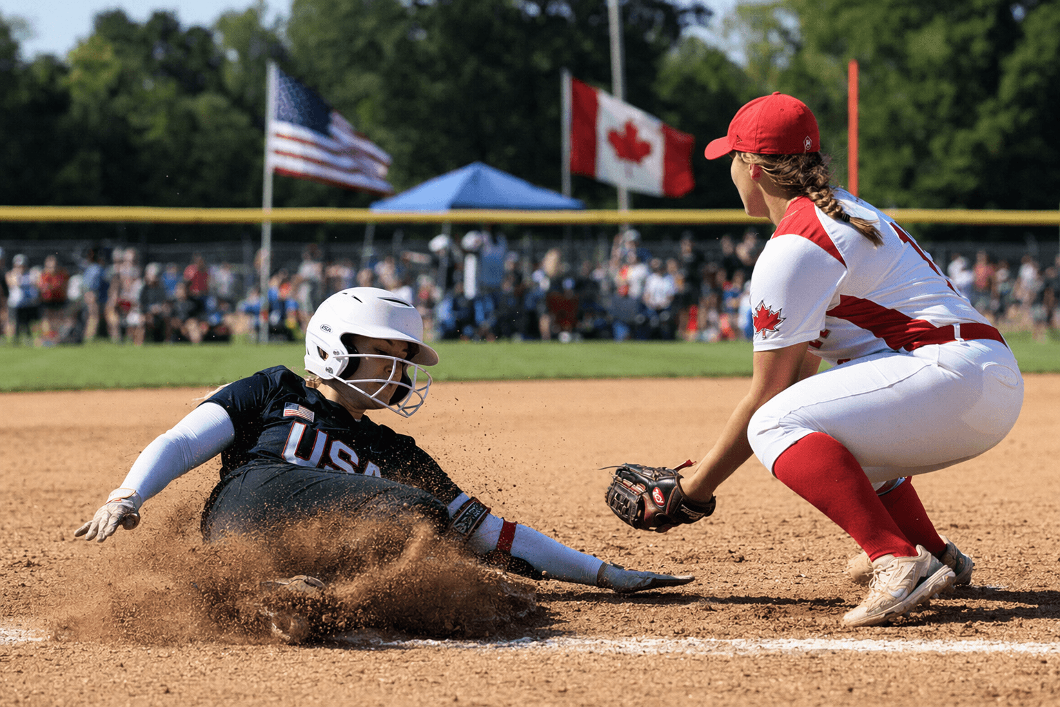 Border Battle XVI brings Team USA, Team Canada to Winesburg Park