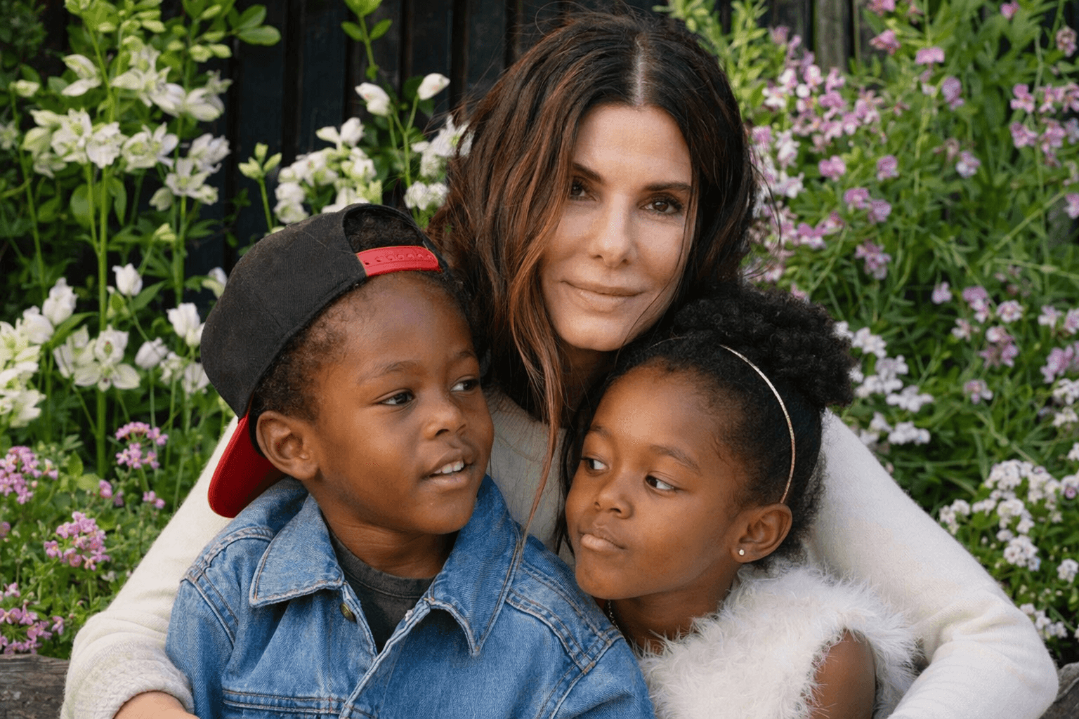 Sandra Bullock shares rare photo of children in Mother's Day tribute