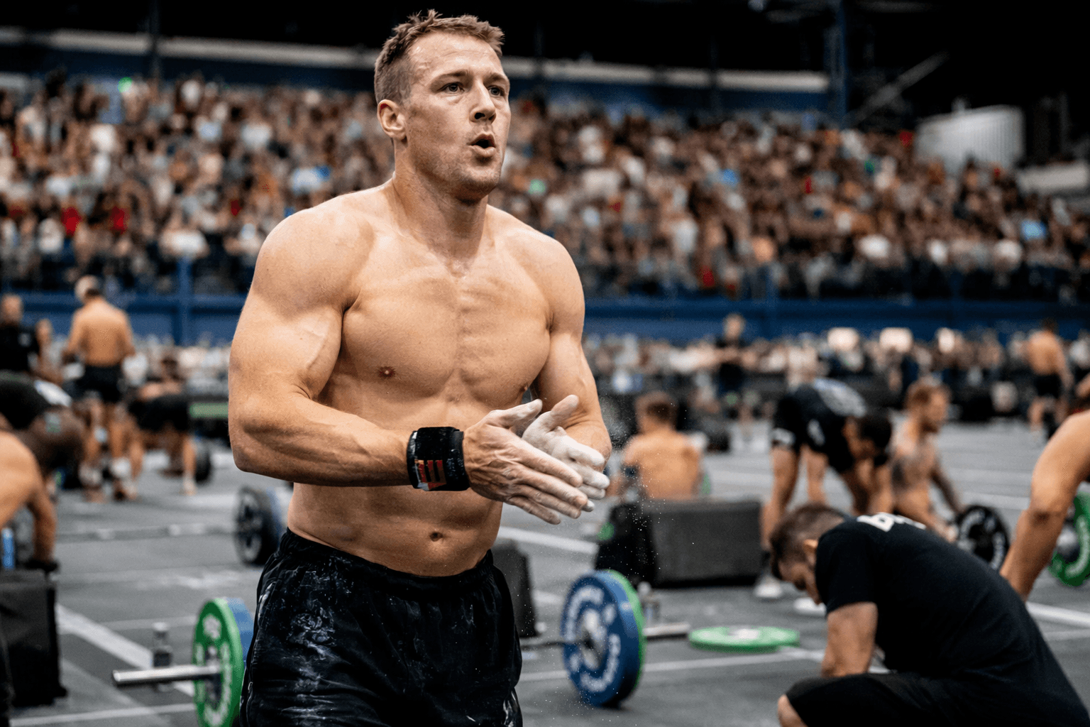 Mertens leads tight CrossFit men’s leaderboard after Open tests
