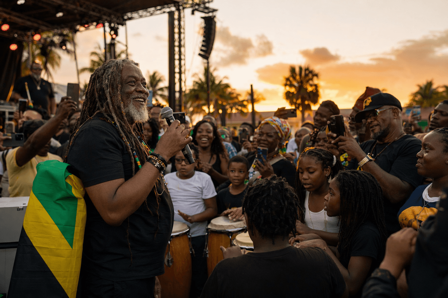 Willie Stewart’s Rhythms of Africa honors Jamaica, reggae icons in Miramar