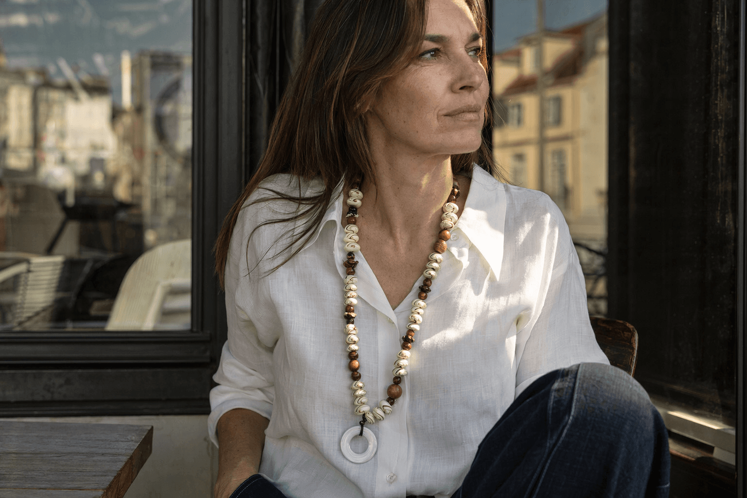 Long Necklaces Return, Beaded, Shell and Bolo Styles Elevate Basics