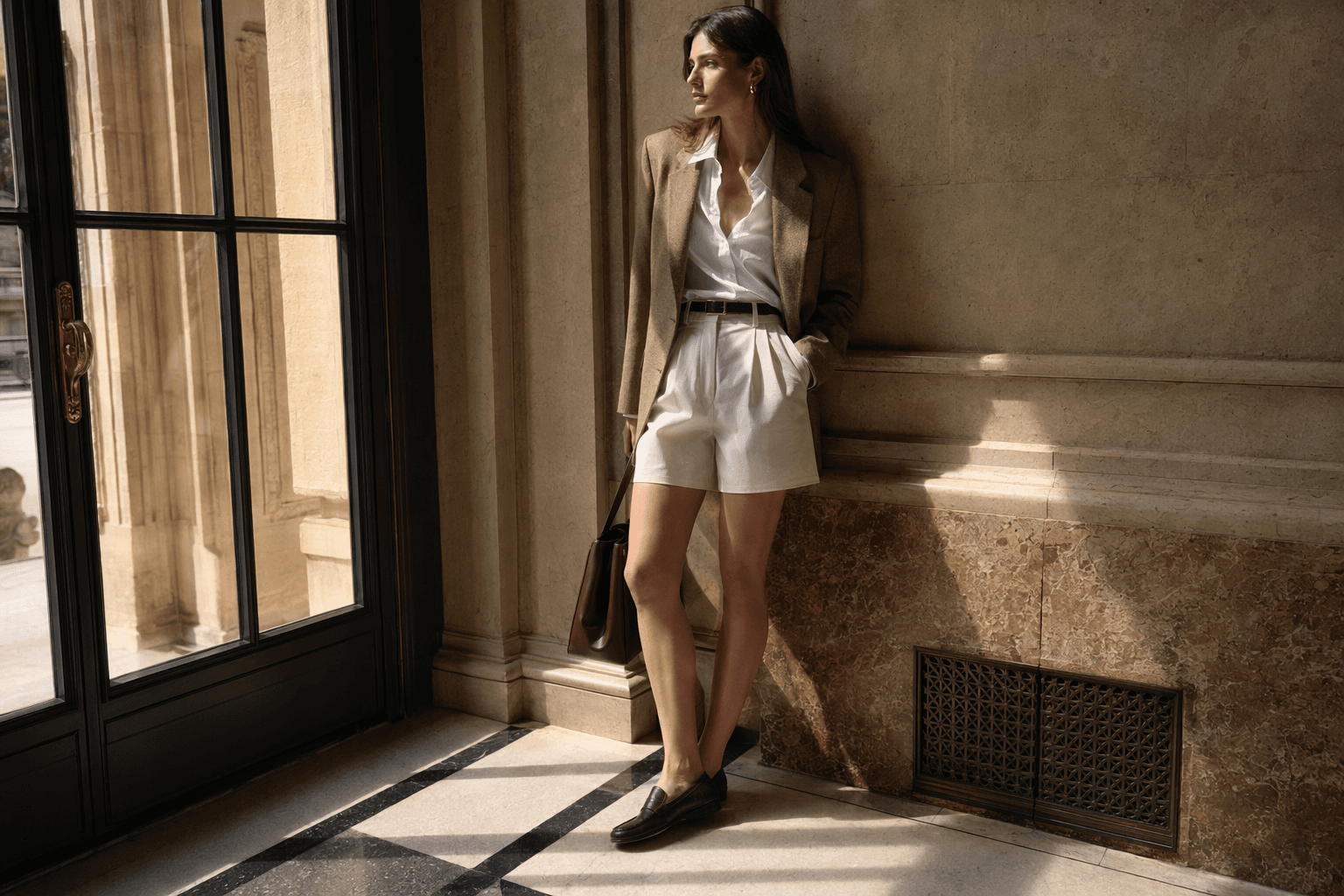 Eight Ways to Make Shorts Feel Polished and Grown-Up