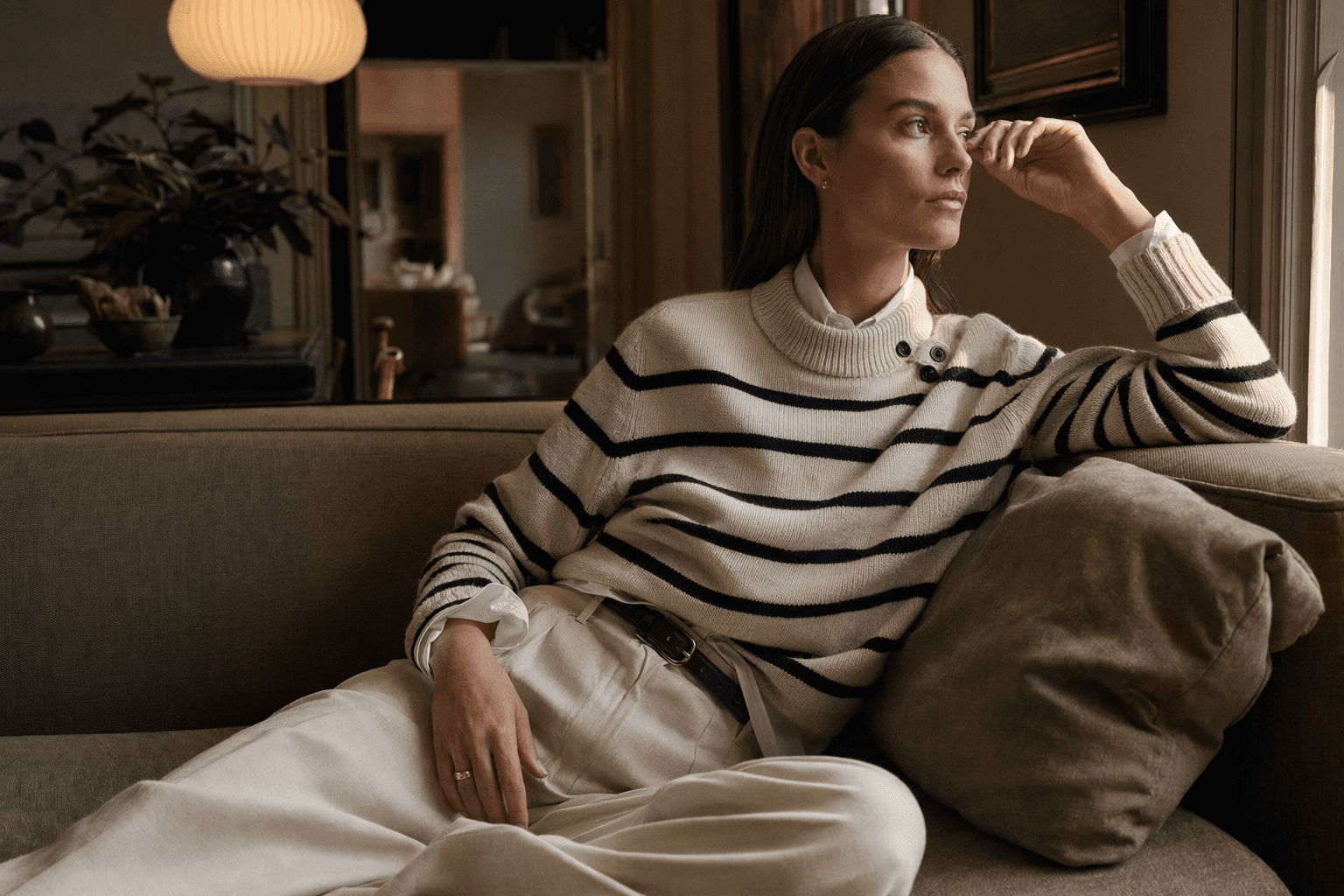 La Ligne Marks 10 Years with Stripes, Knitwear, and New York Polish