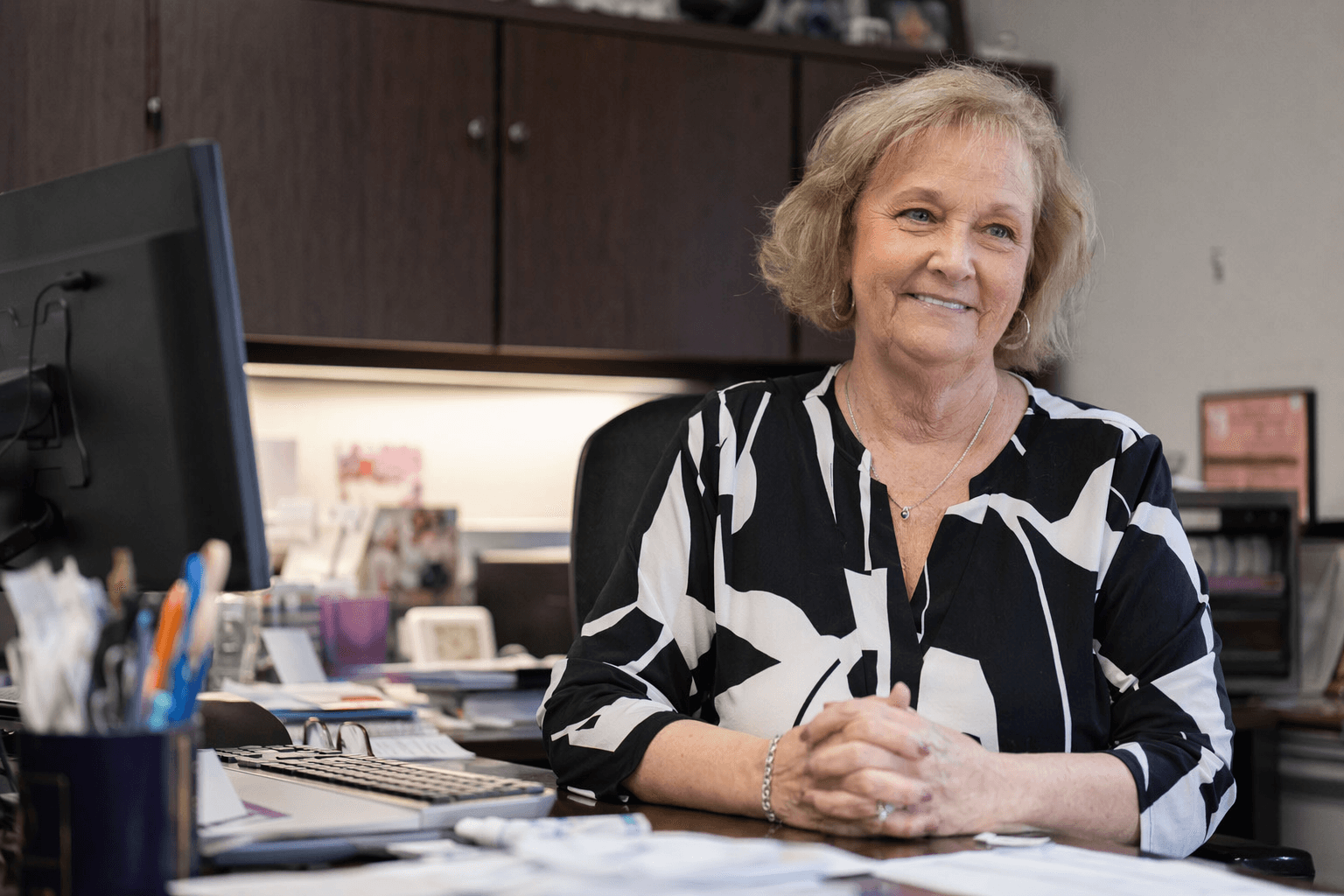 Vinton County aid director Pam Pittenger retires after 44 years of service