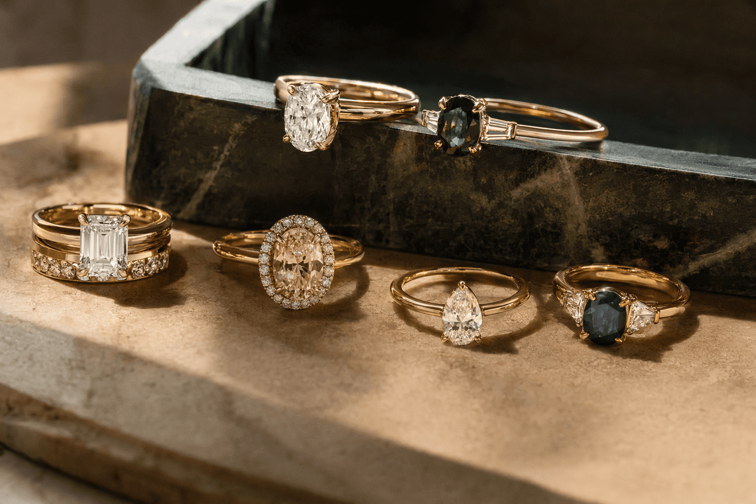 2026 Engagement Rings Embrace Gold, Color and Personalization