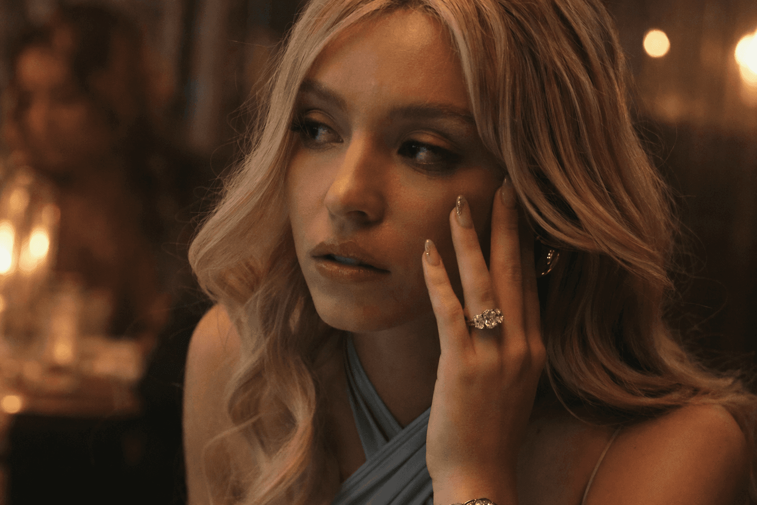 Euphoria’s Cassie Wears $200,000 Three-Stone Engagement Ring on HBO Maximum