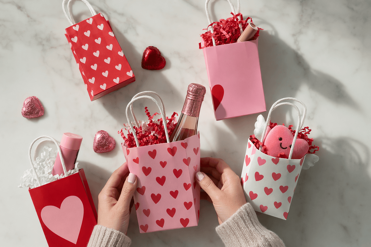 Dollar Tree’s $1.50 Valentine loot bags make small gifts festive
