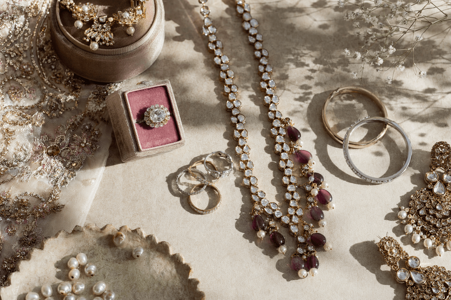 Bridal trends, bespoke design, and layered jewelry redefine heritage codes