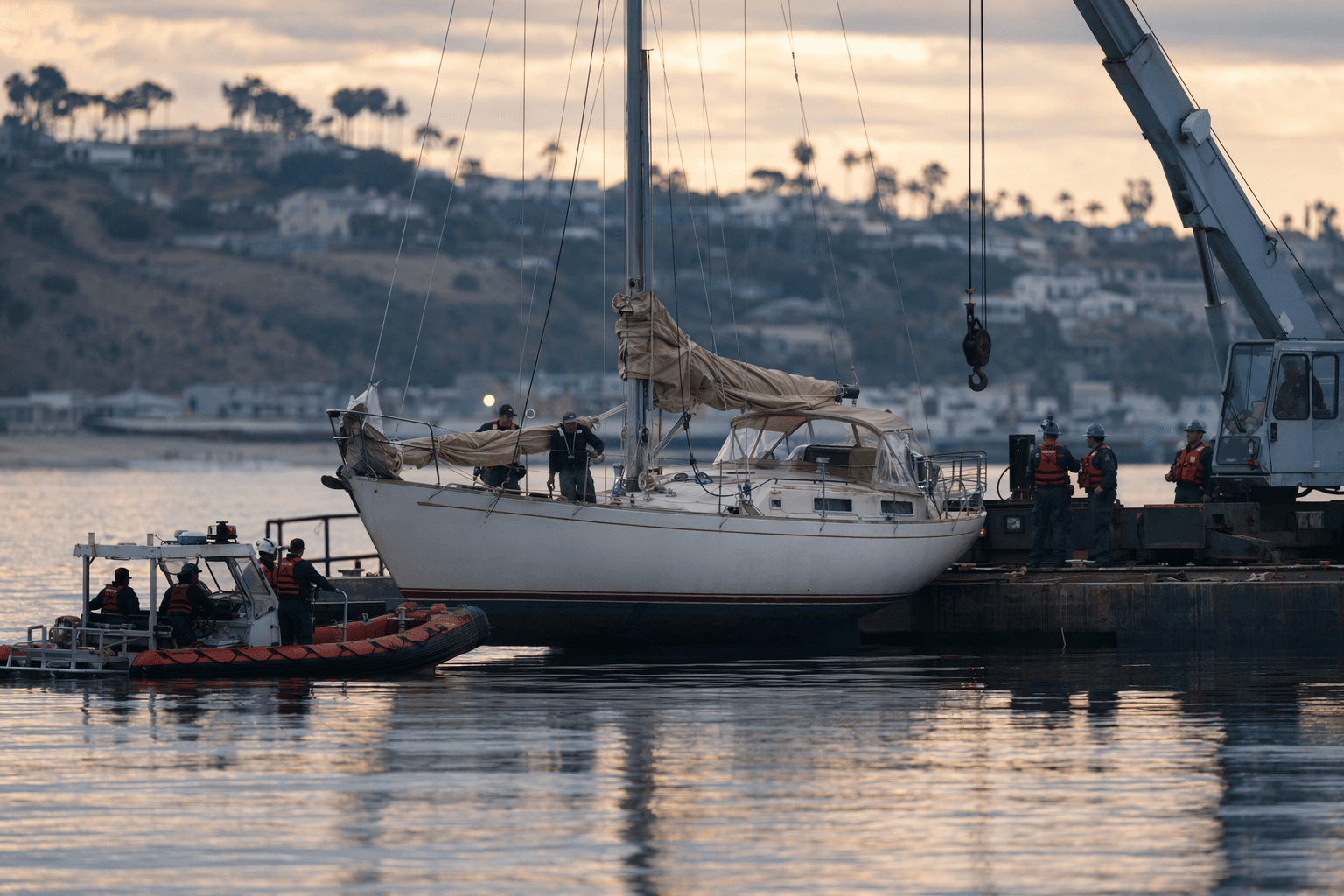 Coast Guard seizes Hookers' sailboat as missing wife case turns criminal