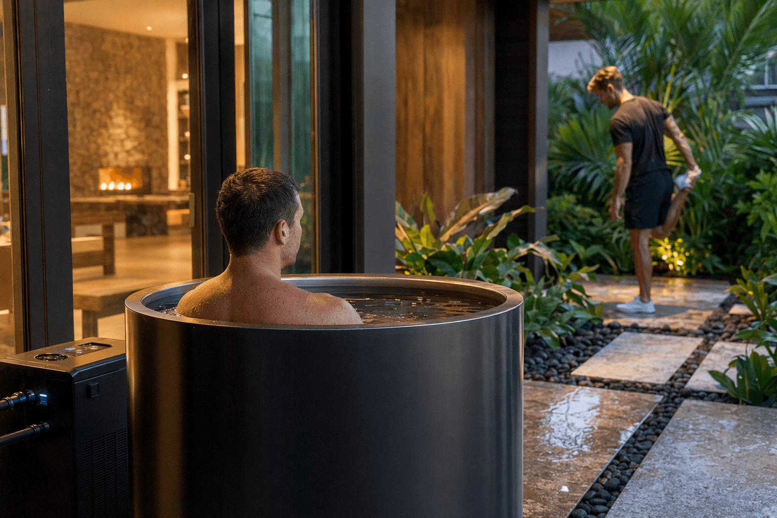 St. Augustine luxury home markets cold plunge as wellness retreat