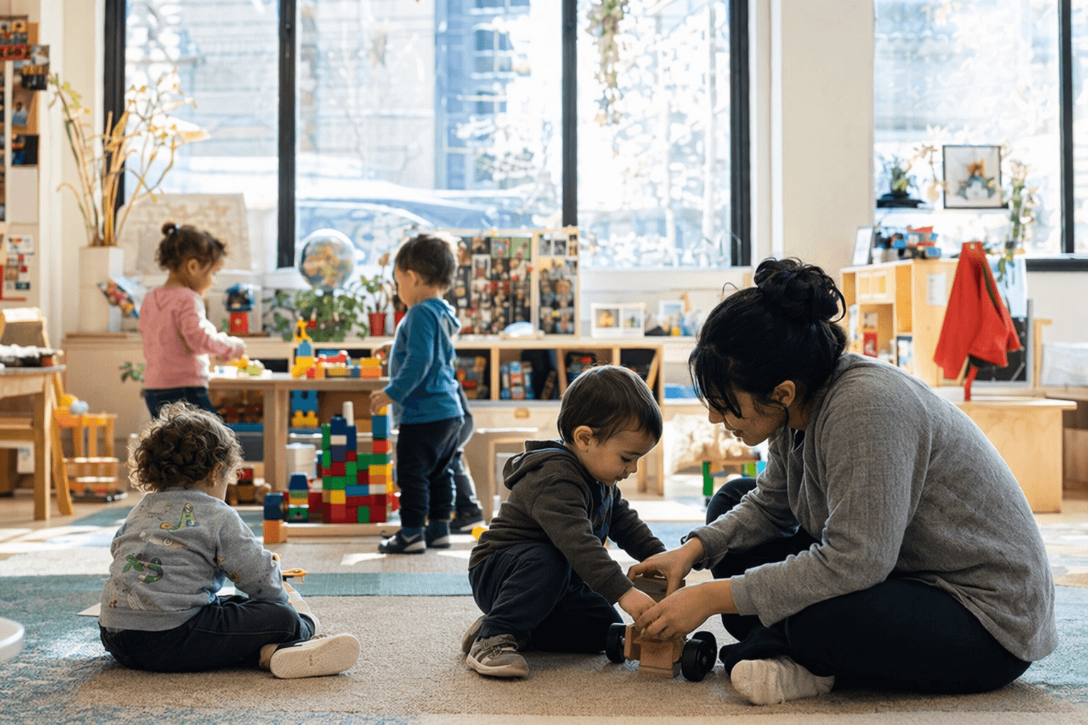 Bezos Foundation gives Robin Hood $100 million for NYC child care