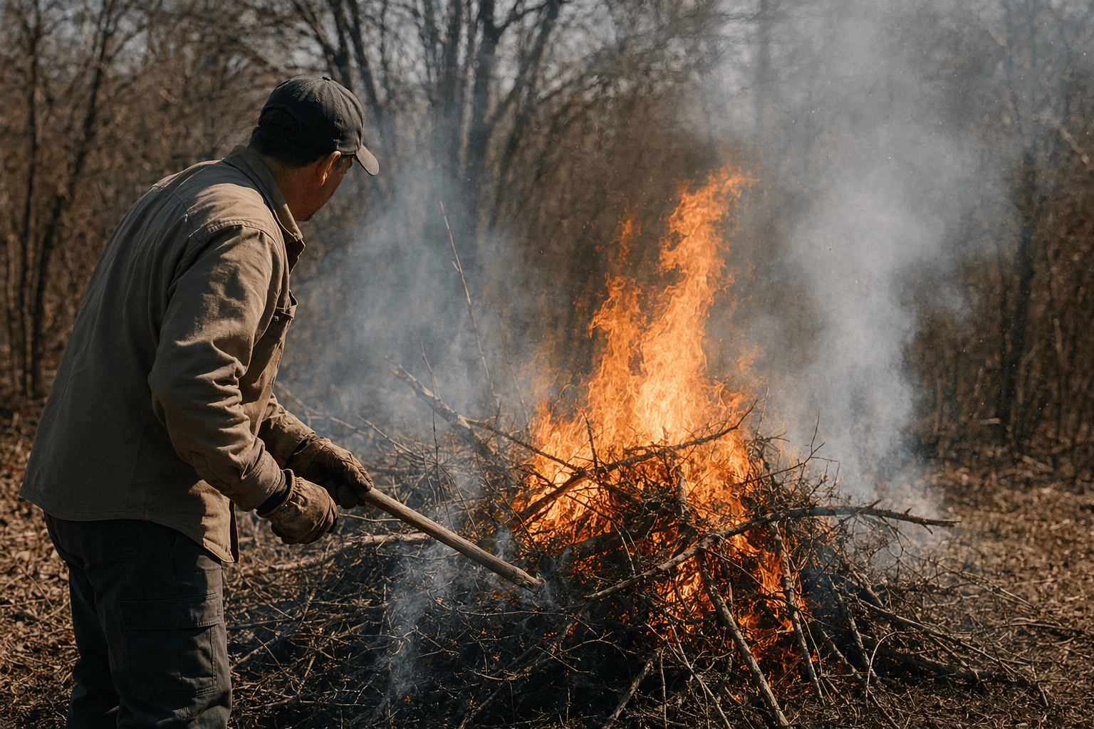 Charlestown emergency services page guides residents on safe outdoor burning