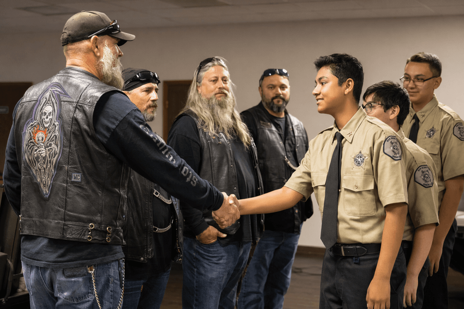 Devoted Few Motorcycle Club donates $1,000 to Yuma County Explorers