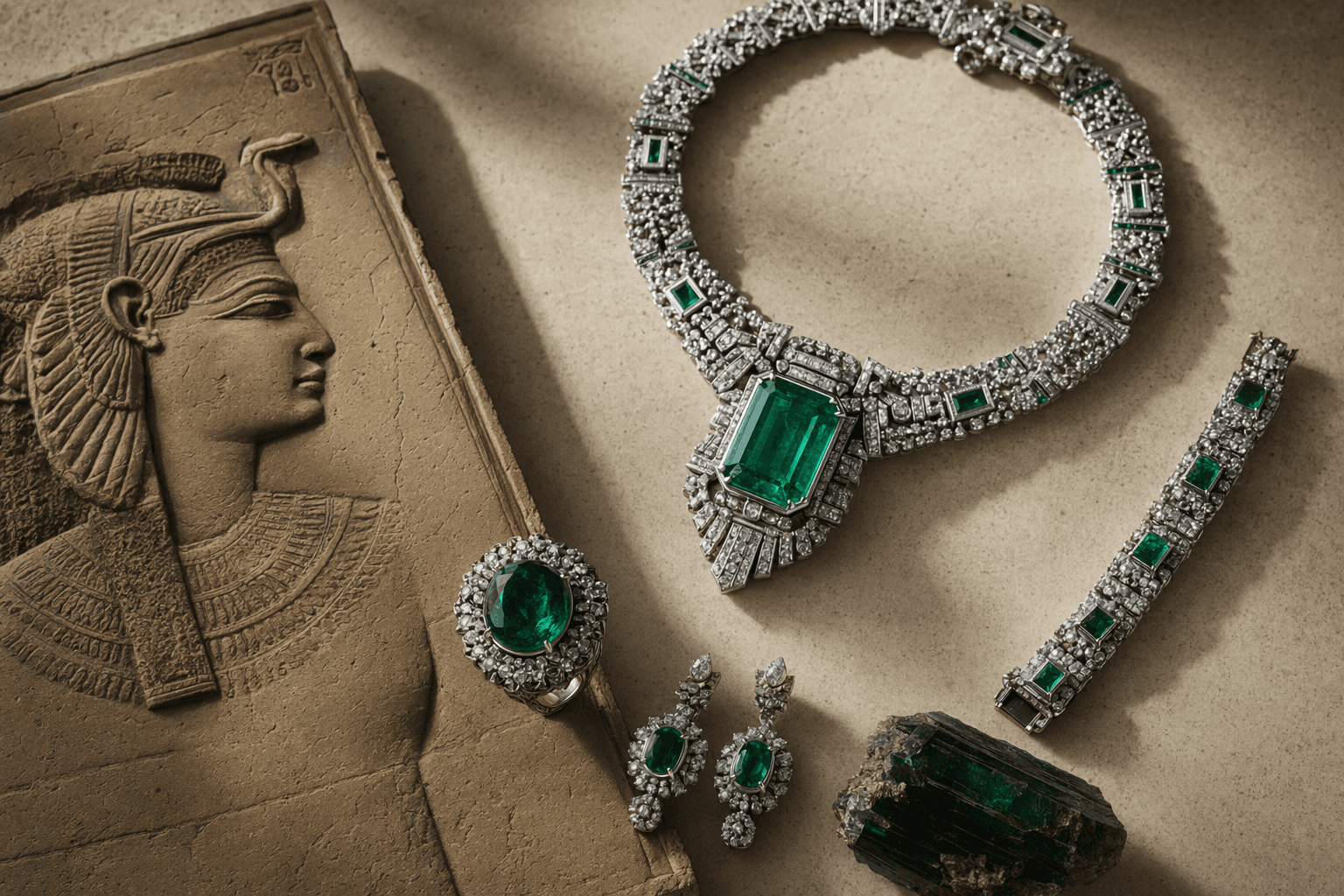 Emerald Birthstone Jewelry, From Cleopatra to Cartier's High-Jewelry Icons