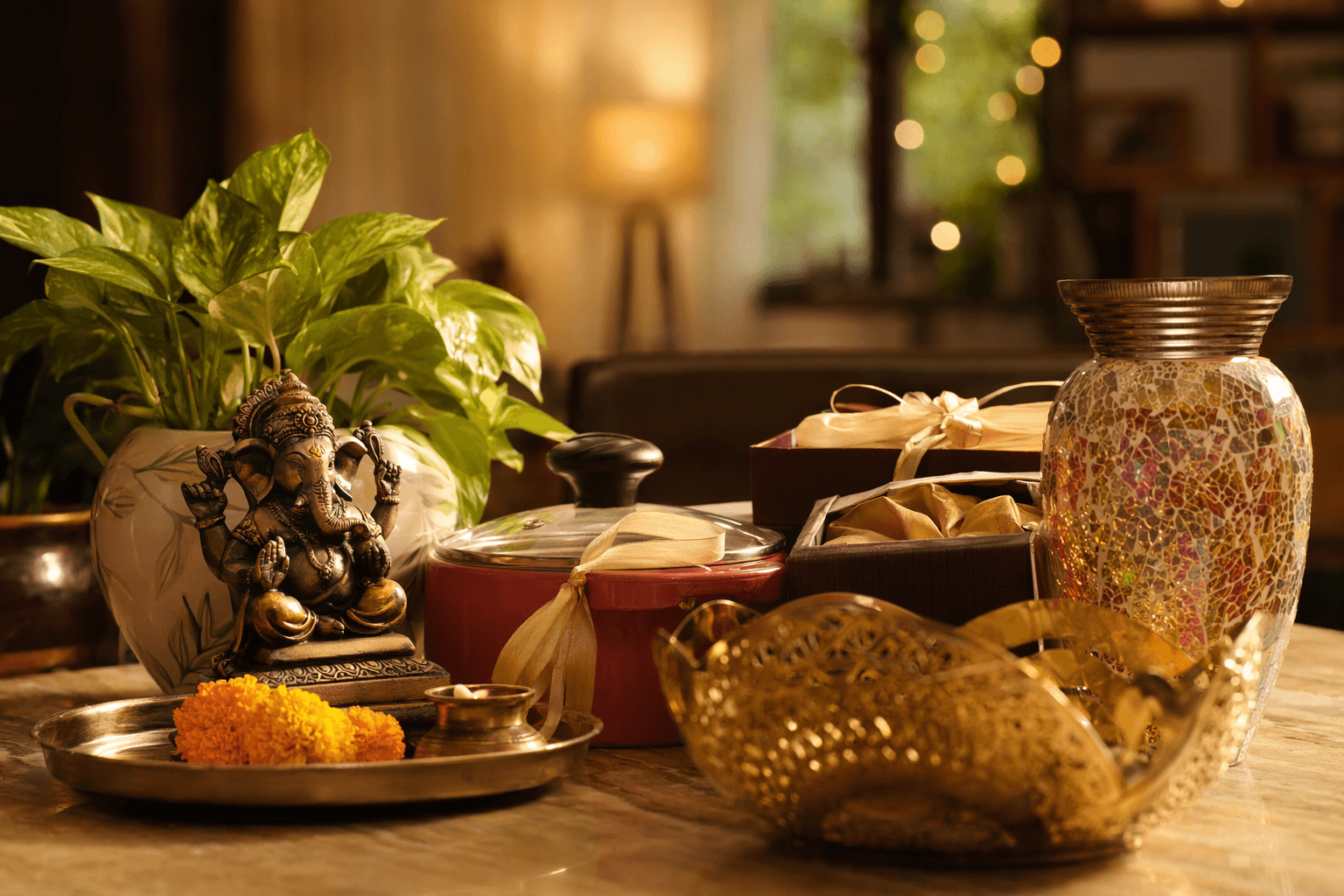 Affordable Griha Pravesh gifts, from idols to decor and kitchenware