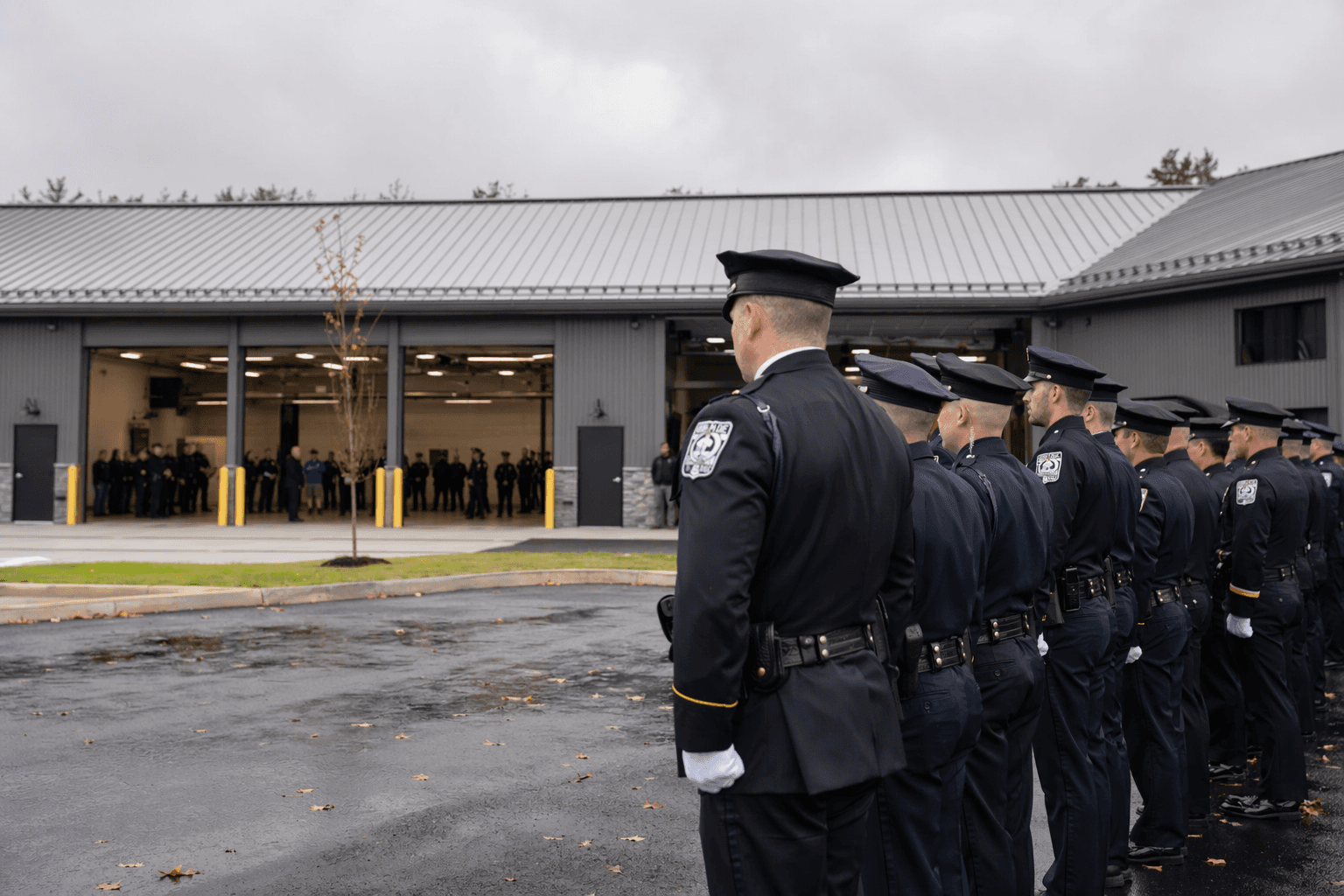 Port Jervis police open new training facility, shooting range honoring Chief Worden