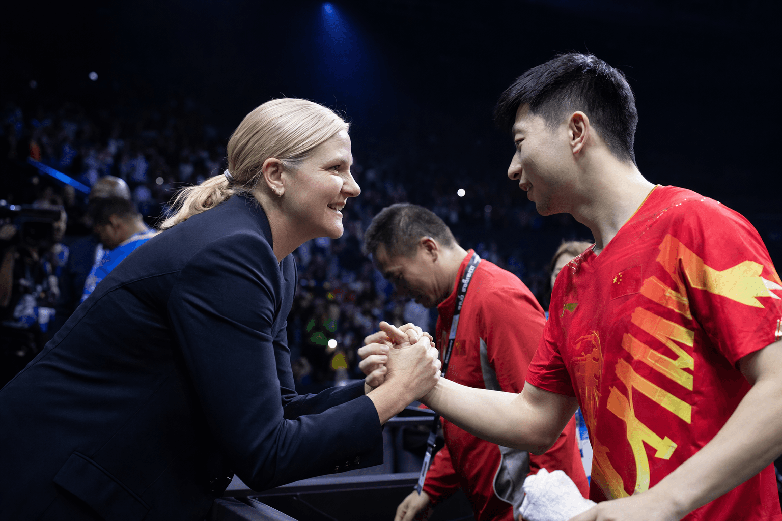 Coventry rallies with table tennis stars as China sweep team titles