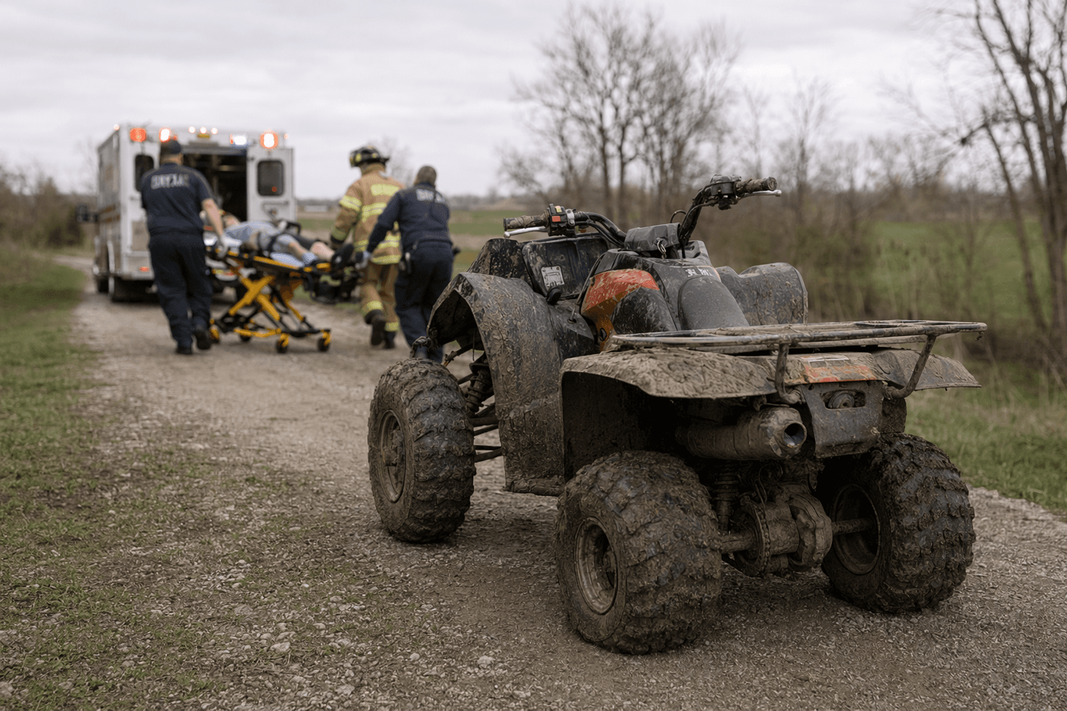 Atchison County ATV crash sends two to hospital near county line