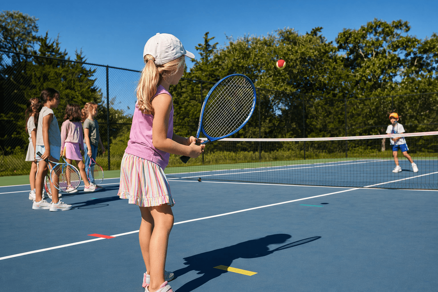 East Hampton launches affordable youth tennis clinics at Amagansett Youth Park