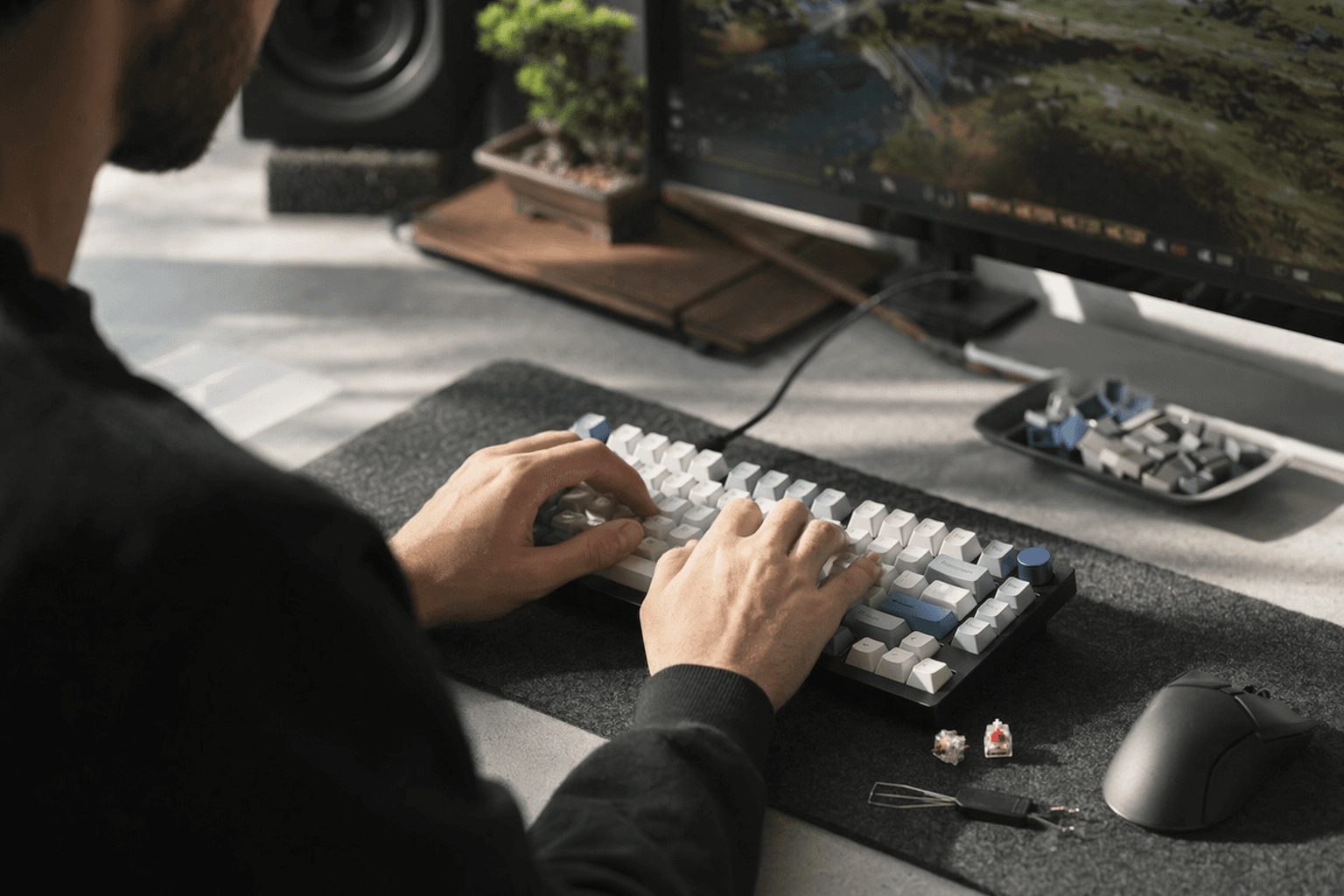 Keychron V1 Ultra 8K brings 8K polling and hot-swap switches to mid-range buyers