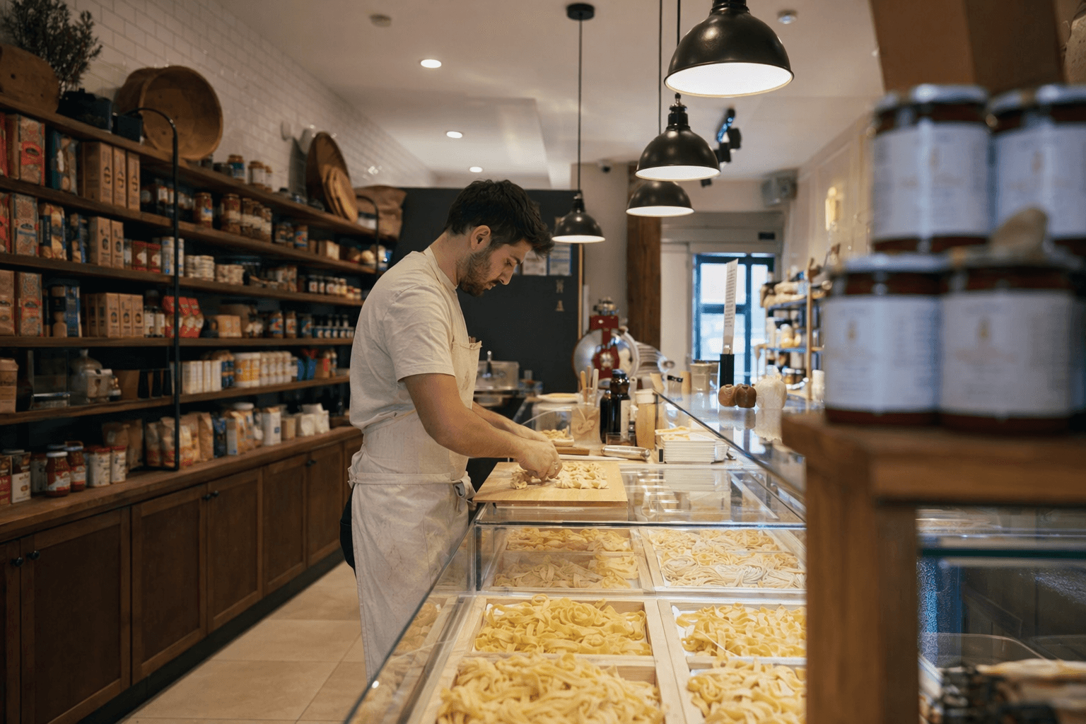 Staten Island's Piccola Pasta Shop blends fresh pasta counter and Italian pantry