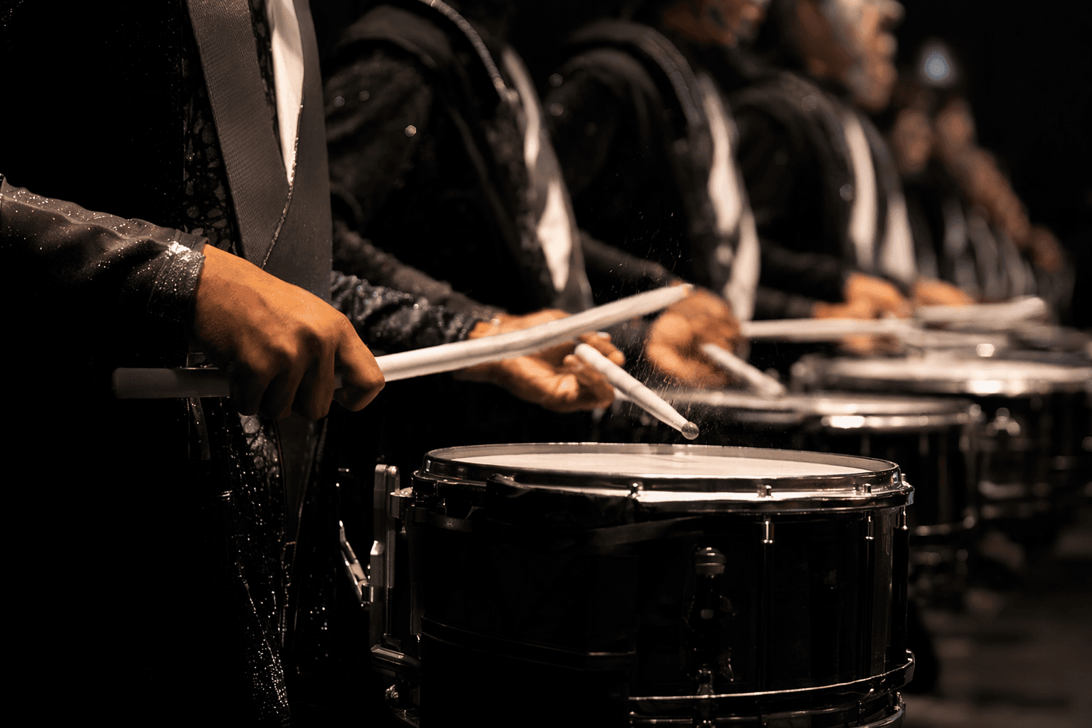 Infinity Percussion snare break goes viral, teaches phrasing and precision
