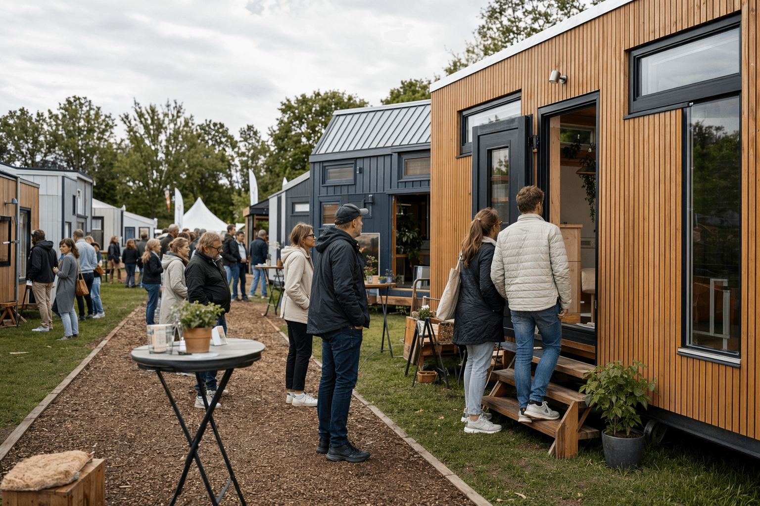 Karlsruhe festival showcases 30 tiny houses, 80 exhibitors, and practical planning advice