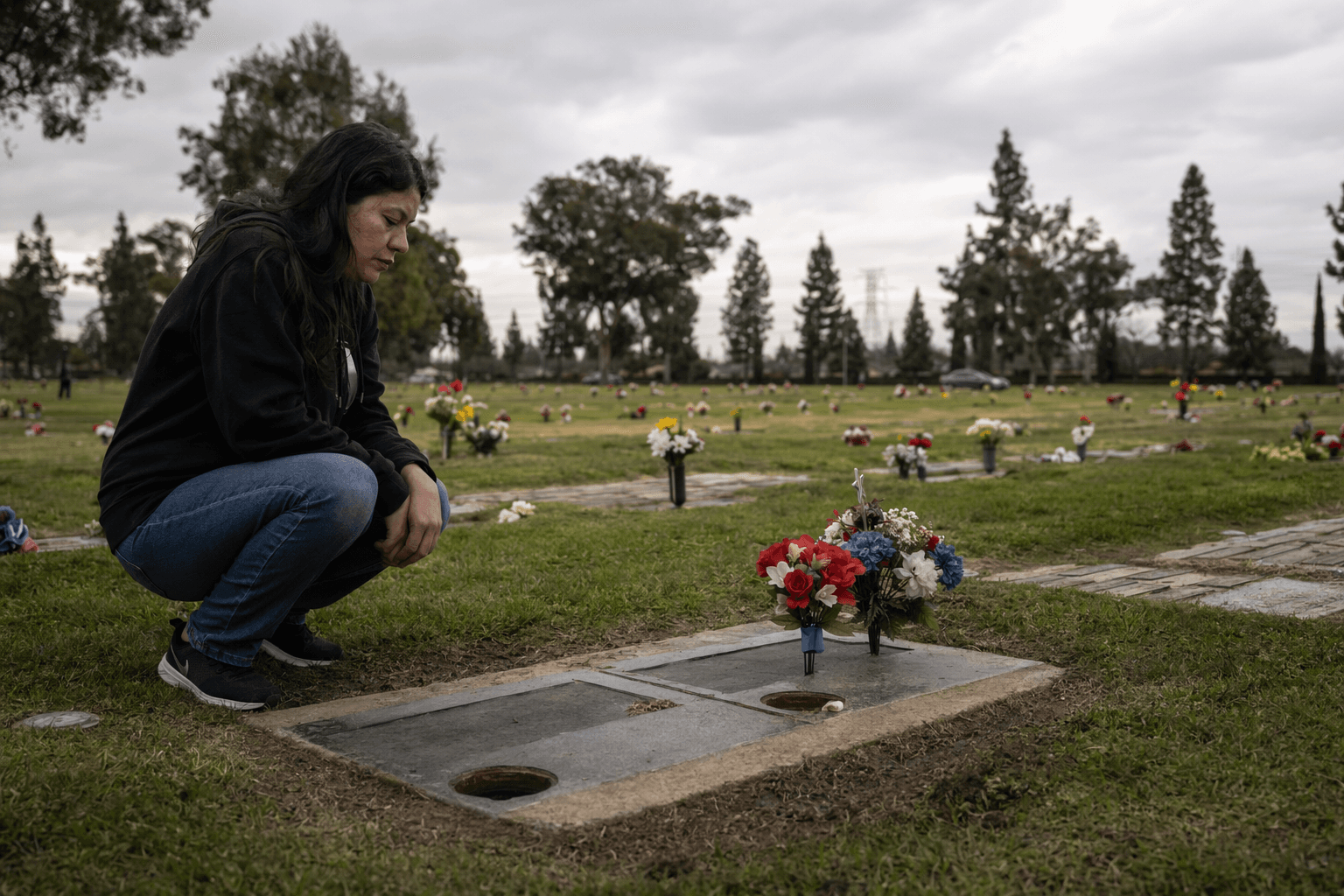 Flower vases stolen from Fresno cemetery graves, families demand justice