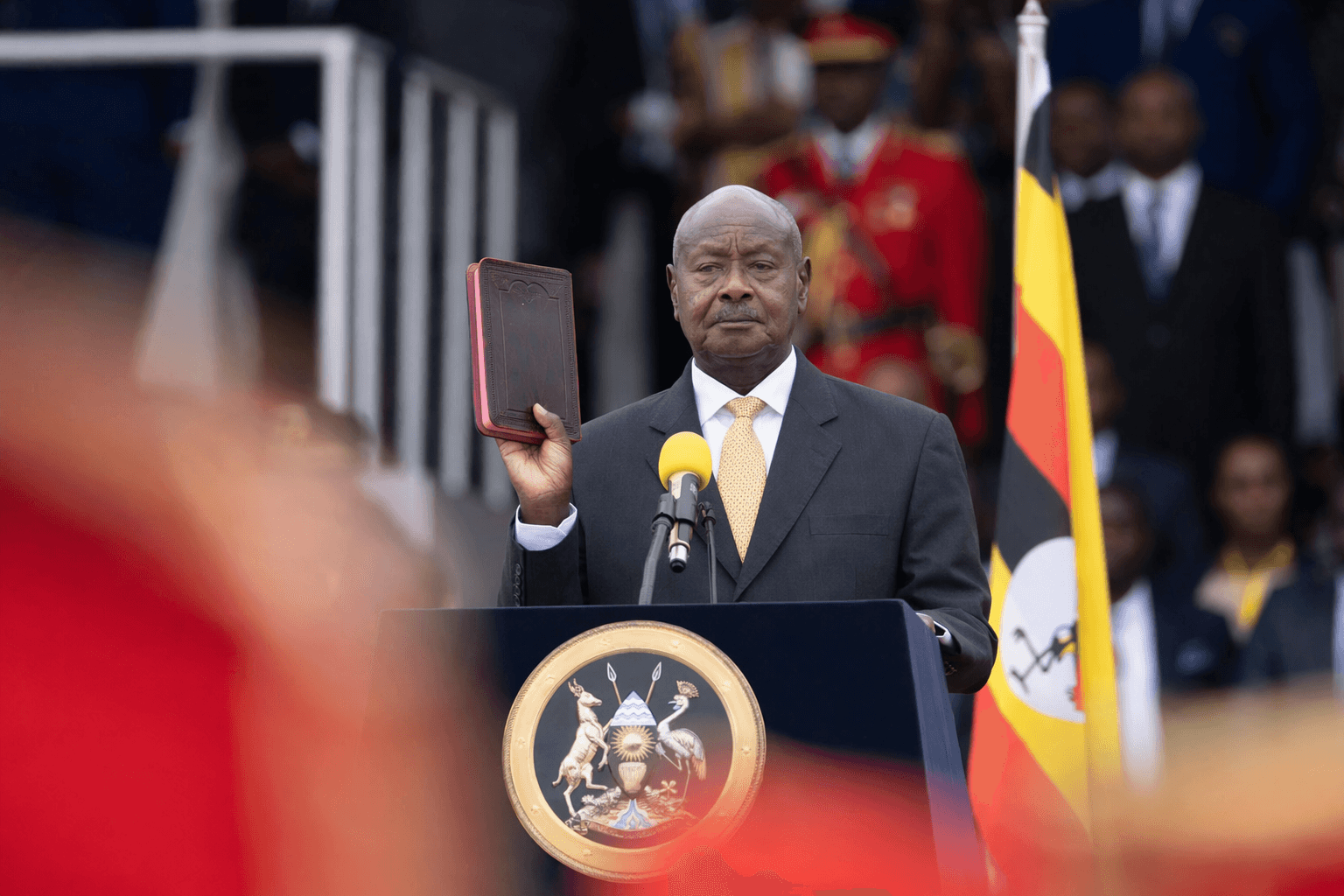 Museveni begins new term as first lady’s absence draws notice