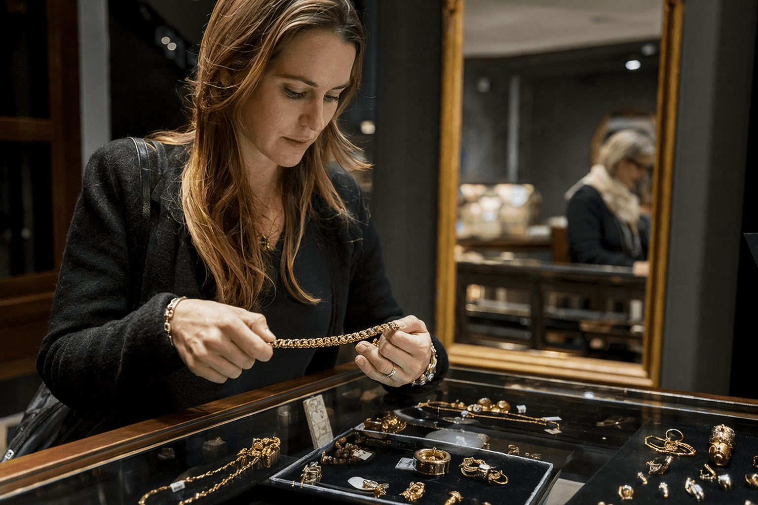 Record gold prices drive shoppers toward vintage jewelry