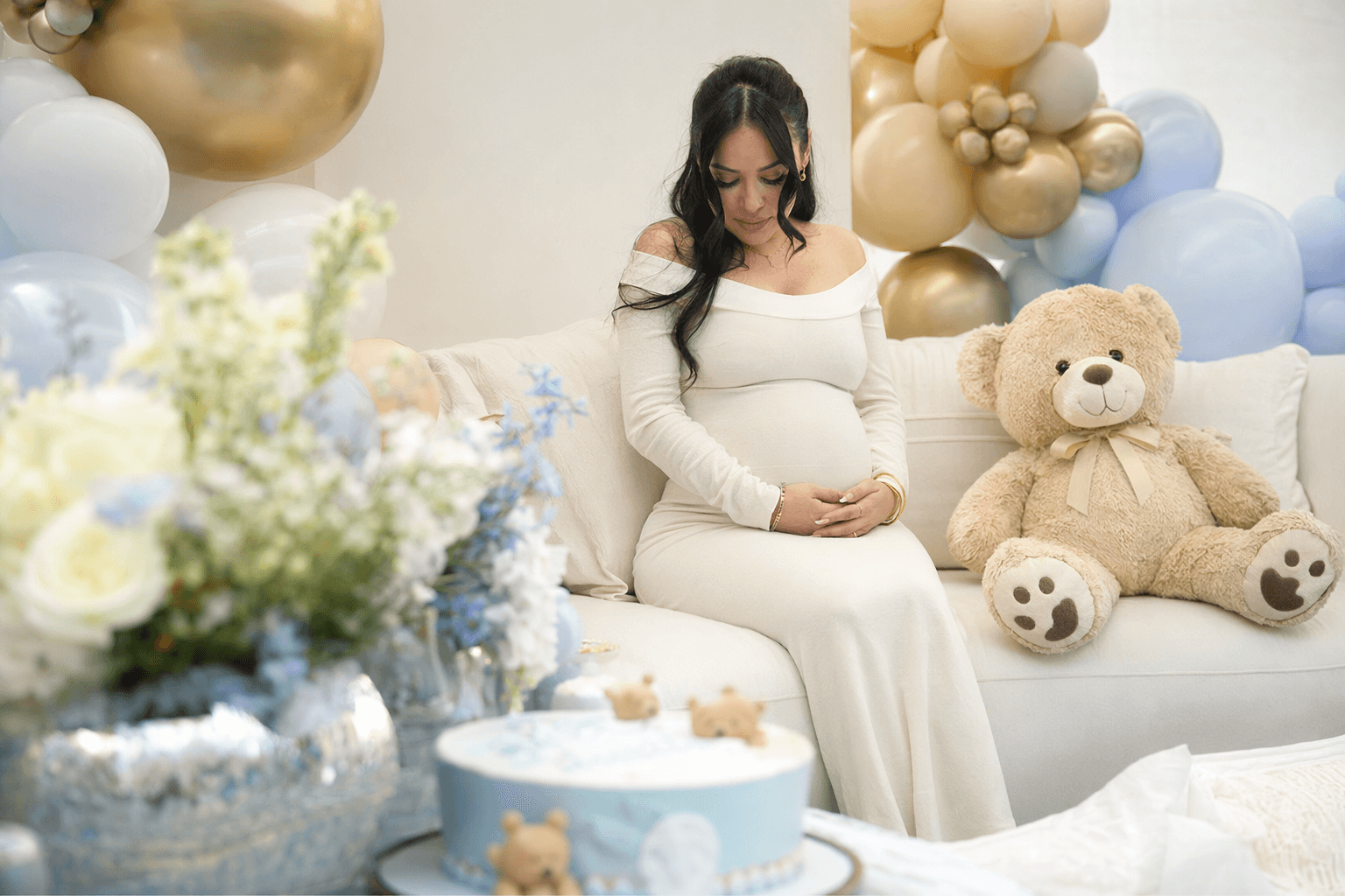 Marshawn Kneeland's pregnant girlfriend shares emotional baby shower photos
