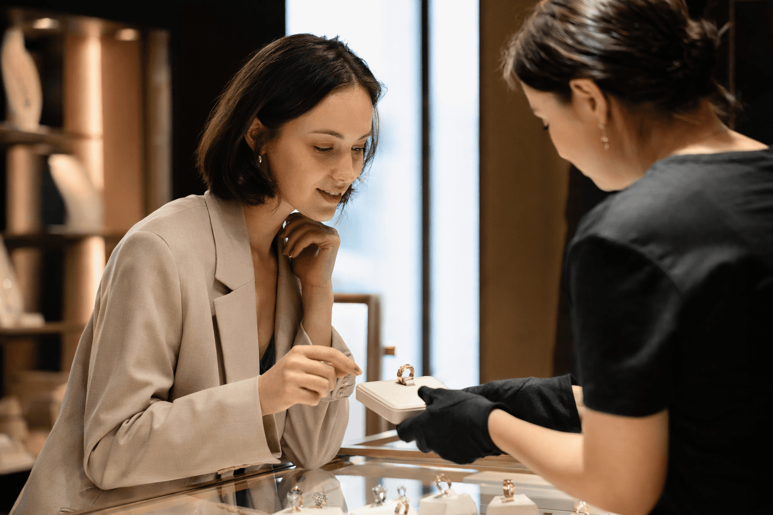 Jewelry shoppers value trust and price over traceability tools