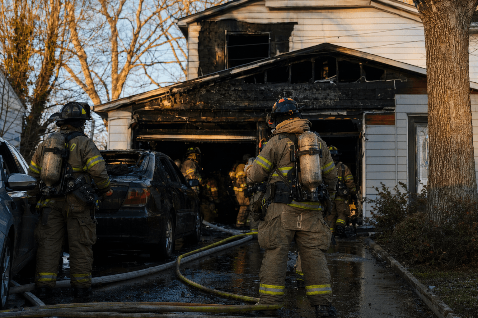 Fort Washington house fire sends one person to hospital critically