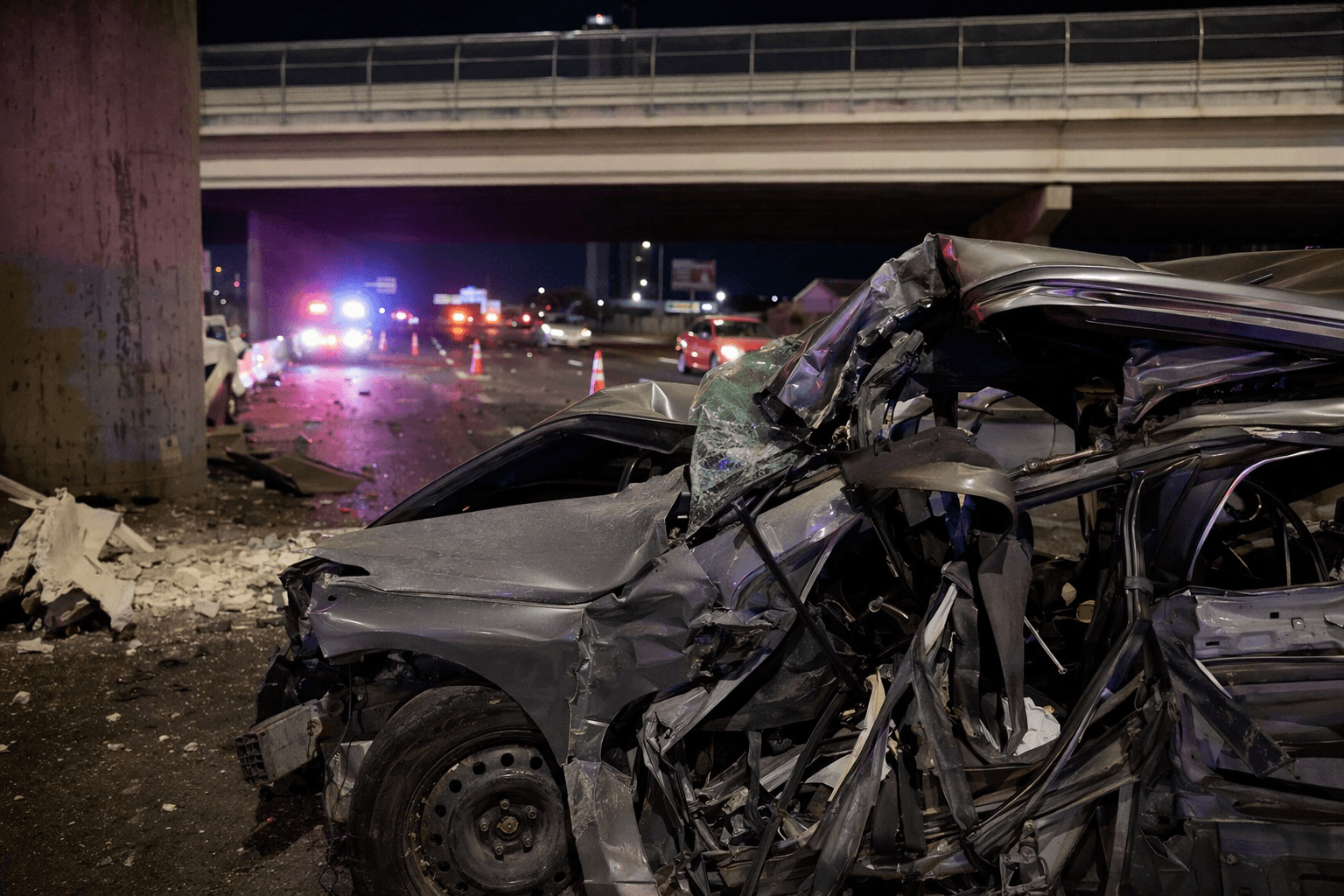 Pahrump man dies after I-15 off-ramp crash in Las Vegas