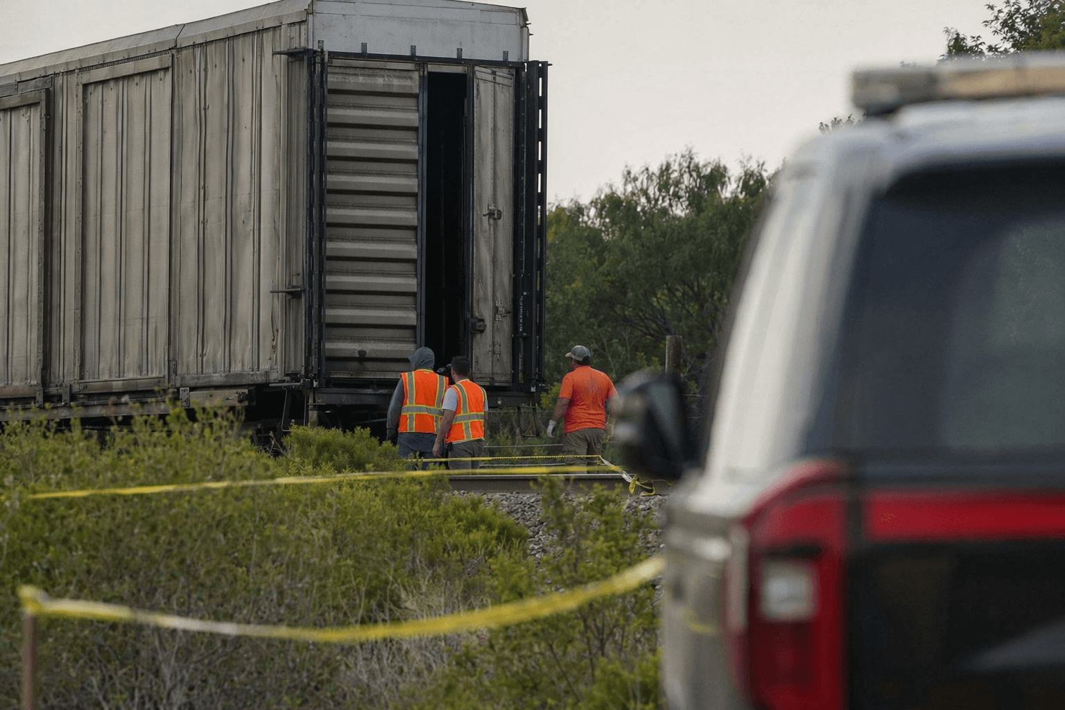 Seven migrants die of heat inside Union Pacific train car in Texas